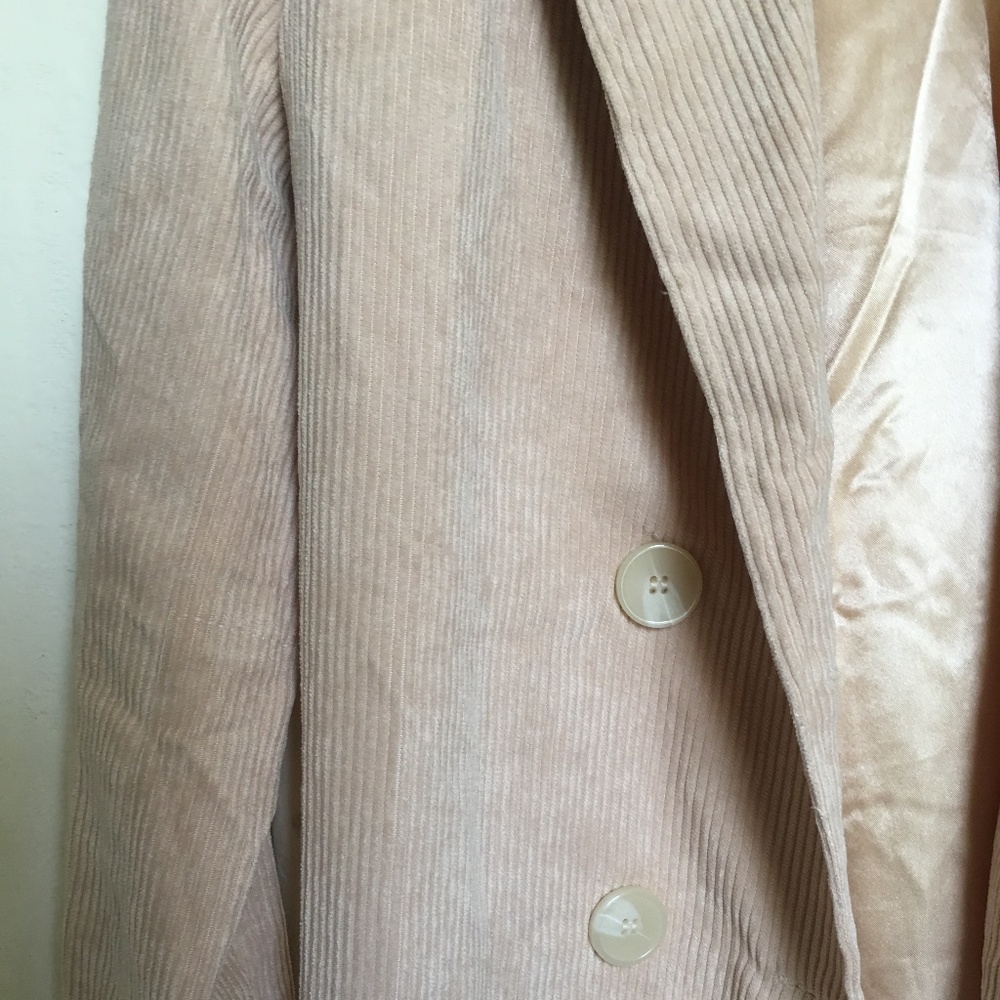 Lulus - Chic Beige Corduroy Trench Coat ! - Picture 5 of 8